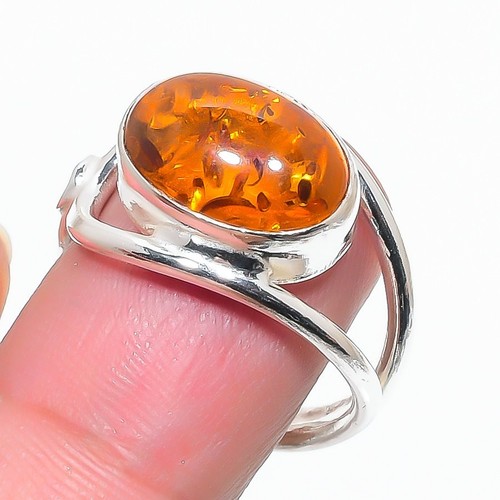 Baltic amber gemstone - amber, handmade