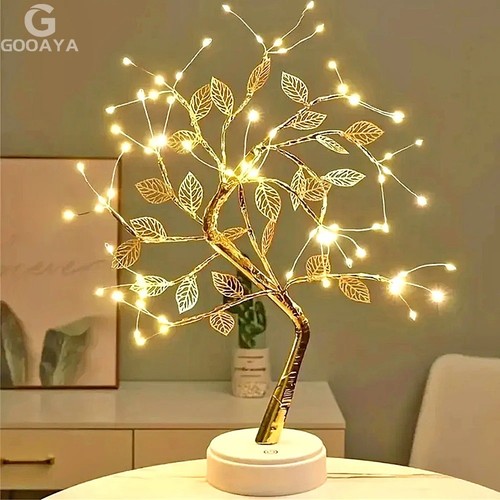 Artificial tree night lamp - night,