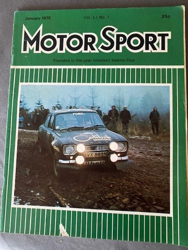 Motor sport magazine 1976 1979 - motor, 1976-1979
