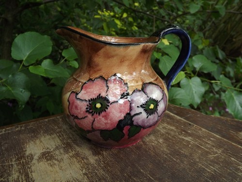 Vintage tunstall pottery jug - vintage,