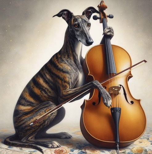 Greyhound lurcher - ,,