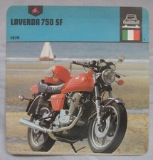 Laverda 750 SF - Edito-Service Information Collectors Card