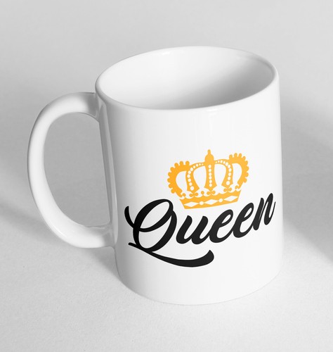 Crown queen printed cup - crown,