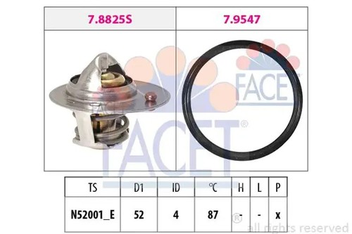 Thermostat 8825 facet for - 7.8825,