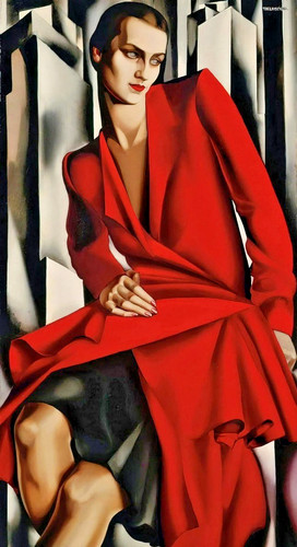 Tamara lempicka portrait de - tamara,