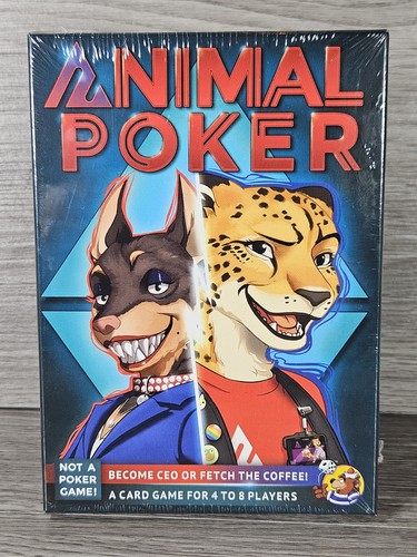 Animal poker board game - board, by