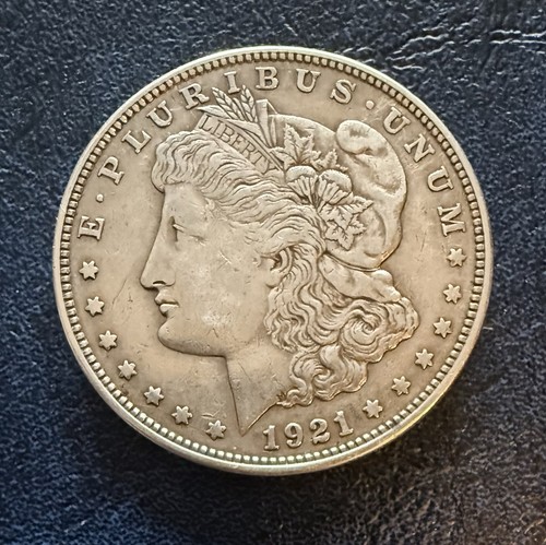 1921 morgan silver - us, dollar