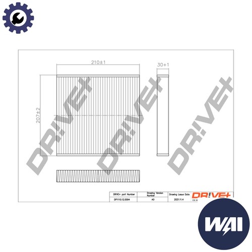 Filter cabin air - filter,