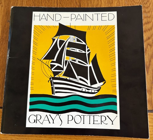 Hand painted gray - gray's, pottery