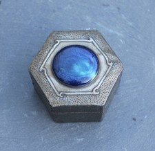 Arts & Crafts Pewter Box
