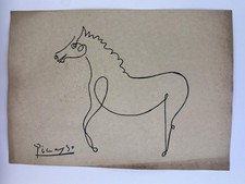 Pablo Picasso COA Art Painting