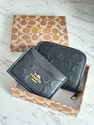 Coach black card holder - coach, and