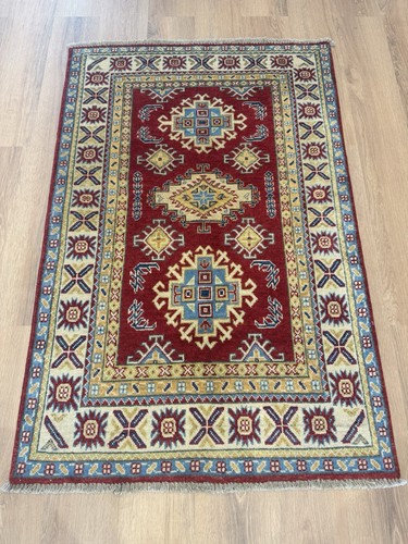 Handmade oriental kazak rug - handmade,