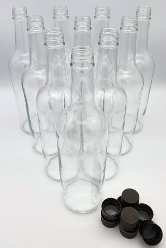 Glass bottles 500ml - bottles, and