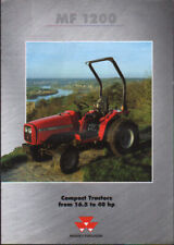 Massey Ferguson "MF 1200" 16.5 to 40hp Compact Tractor Brochure Leaflet
