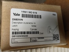NEW! Yale Dummy Left Hand -