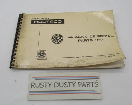 Bultaco original factory 1971 - original,