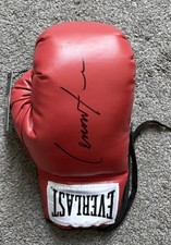 Lennox Lewis Signed Autograph