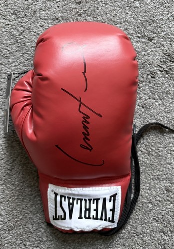 Lennox lewis signed autograph - signed,