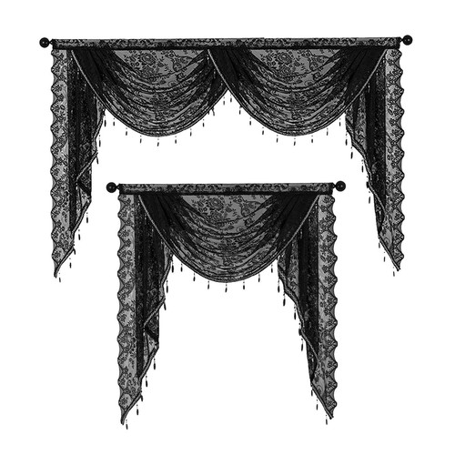 Waterfall window valance - waterfall,