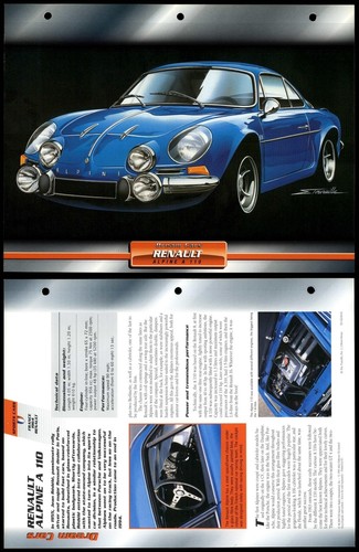 Renault alpine 110 - alpine, a