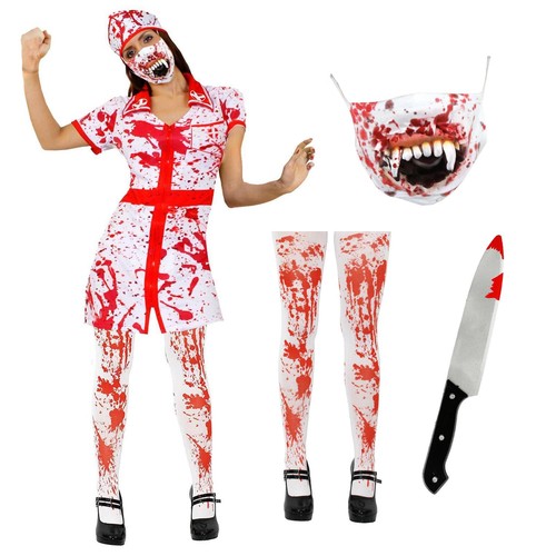 Bloody nurse halloween - bloody,
