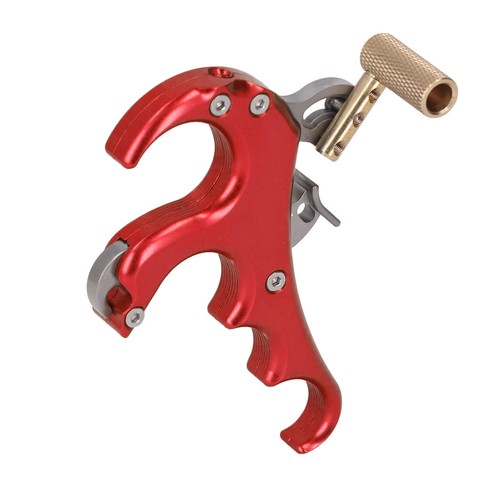 Red aluminum finger - aluminum, 4-finger