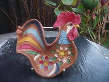 Vtg Colourful Hand Painted