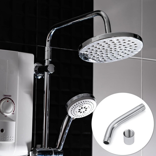 20cm curved forward shower - 20cm,