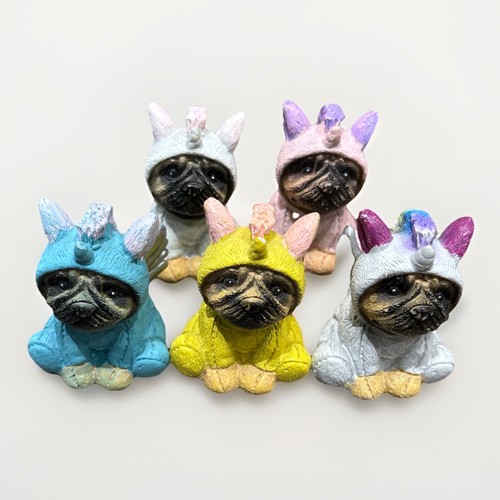 Pug figurine collection - pug,