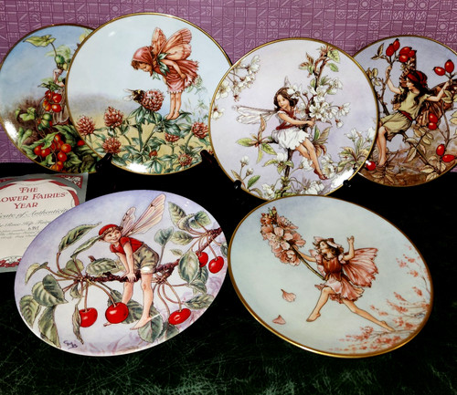 Flower fairies porcelain - flower,