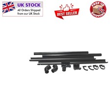 6FT Black Guttering with