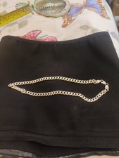 Solid 925 Silver Cuban Link Knecklace Made In UK And Stamped Certified 925 50 G