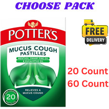Potters Mucus Cough Colds