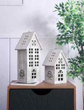 SEINHIJO Bird House Feeder Pet Cottages Modern Sculpture Decor Garden Ornament