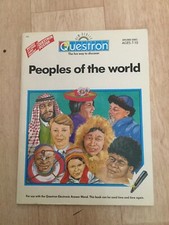 Peoples of the World Questron Book  Includes  Poster, Used; Good Book