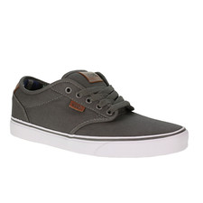 Vans Atwood Deluxe Unisex Pewter Guatemala Canvas Lo Pro Trainer Size EU 39 UK 6