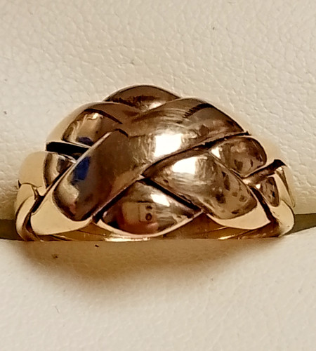 14ct gold vintage - , puzzle