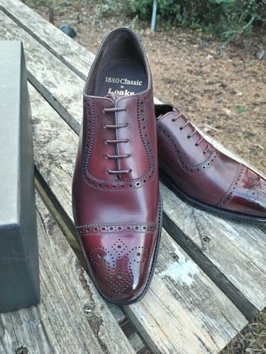 Loake 1880 strand - 1880,, burgundy