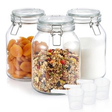 Airtight Glass Storage Jars