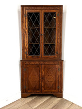 CORNER CABINET Vintage Wood