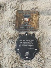 Motorhead National Woodfest 2018 Very Rare Plus Lemmy Quotation Mat Road Crew
