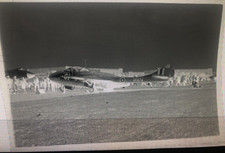 Original 90x60mm Negative RAF De Havilland Vampire T11 XE874 - 1963