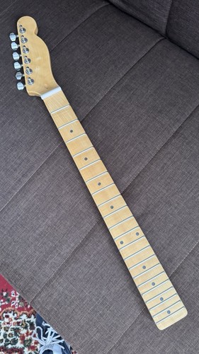 Telecaster style maple neck - maple,