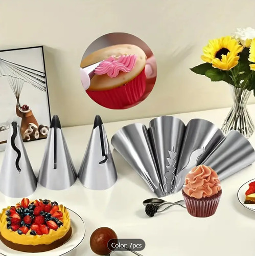 Icing piping nozzles tool cake - icing,