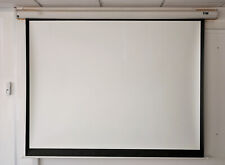 Elite Screens 83” Spectrum Electric white Wall/Ceiling Mounted screen w Remote