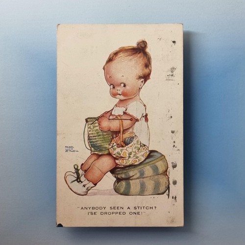 Mabel lucie attwell postcard - mabel,