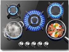 Gas Hob 5 Burners, NG/LPG