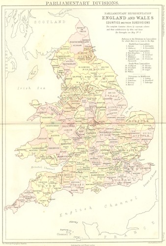 Parliamentary divisions - uk.,