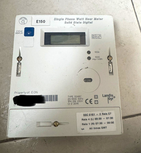 Landis gyr e150 phase lcd - e150,